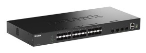 D-Link DGS-1530-28S/E przełącznik sieciowy Zarządzany L2 Czarny