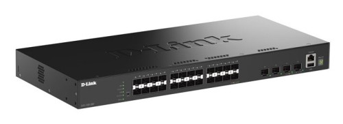 D-Link DGS-1530-28S/E przełącznik sieciowy Zarządzany L2 Czarny - 2977021