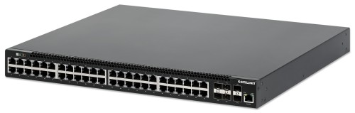 Intellinet 562041 przełącznik sieciowy Zarządzany L3 Gigabit Ethernet (10/100/1000) Obsługa PoE Czarny - 3034530