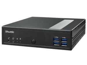 Shuttle DL40N komputer typu barebone Wielkość PC 1.35L Czarny N150