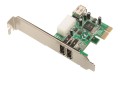Dawicontrol DC-1394 PCIe FireWire Controller adapter IEEE 1394/Firewire - 2977605