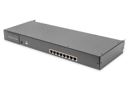 Digitus Przełącznik modułowy KVM Cat.5, 8-portowy - 2977889