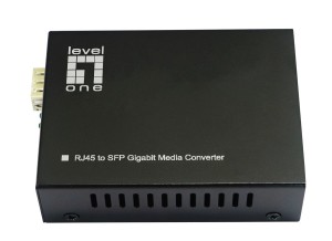 LevelOne GB Konwerter RJ45->SFP 1Gbps PoE PSE 60W