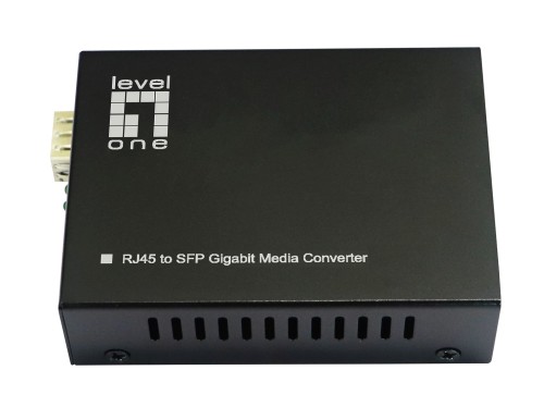 LevelOne GB Konwerter RJ45->SFP 1Gbps PoE PSE 60W - 2977994