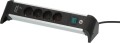 Listwa zasilająca Brennenstuhl Steckdosenleiste ALU-Office-Line 4gn. 1,8m USB - 2978536