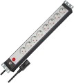 Listwa zasilająca Brennenstuhl Premium-Line 19 cali Steckdosenleiste 8-fach, Juodas/Lichtgrau, 3m - 2978681