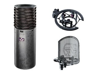 Aston Microphones Spirit Bundle Mikrofon pojemnościowy + uchwyt + pop filtr