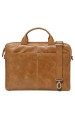 Torba skórzana dbramante1928 Amalienborg z paskiem na ramię oraz kieszenią na laptop 15" (tan) - 2979302