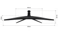 Zakrzywiony Monitor JAPANNEXT 86,4cm JN-IPS340UWQHD60C-C65W-HS z ekranem UWQHD - 2980410