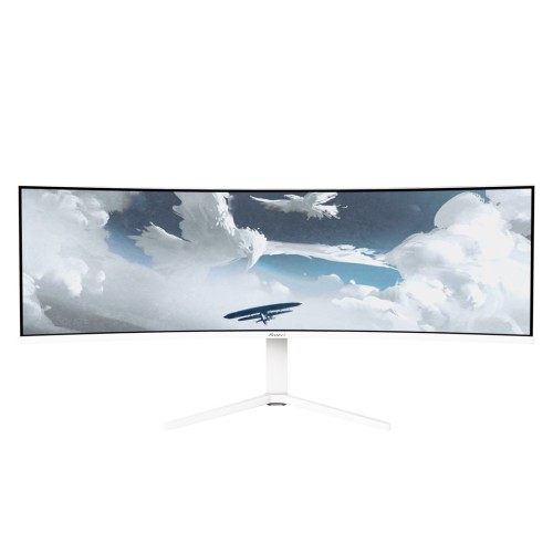 Arozzi Nova 49” Curved monitor komputerowy 124,5 cm (49") 5120 x 1440 px Dual QHD LED Biały - 2980809