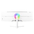 Arozzi Nova 49” Curved monitor komputerowy 124,5 cm (49") 5120 x 1440 px Dual QHD LED Biały - 2980801