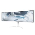 Arozzi Nova 49” Curved monitor komputerowy 124,5 cm (49") 5120 x 1440 px Dual QHD LED Biały - 2980804