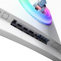 Arozzi Nova 49” Curved monitor komputerowy 124,5 cm (49") 5120 x 1440 px Dual QHD LED Biały - 2980806