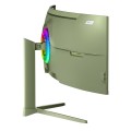 Arozzi Nova 49” Curved monitor komputerowy 124,5 cm (49") 5120 x 1440 px Dual QHD LED Zielony - 2980821