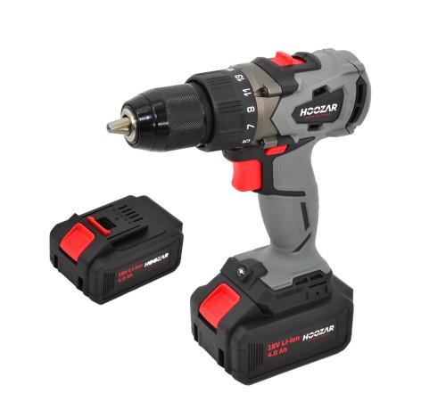 HOOZAR WKRĘTARKA 18V 2x4.0Ah 60Nm CD60BL-M2 - 3010720
