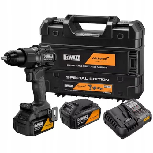 DEWALT WKRĘTARKA UDAROWA 18V DCD86MP2T 90Nm 2x5,0Ah MCLAREN - 3037053