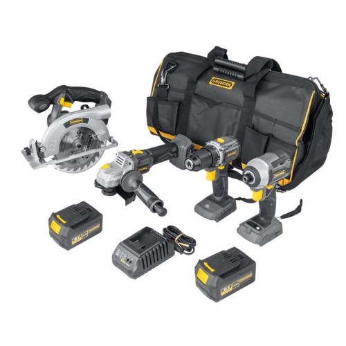 TOOL SET 4 TOOLS 2X4AH 18V - 3037073