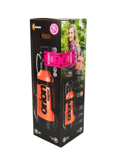 KWAZAR.OPRYSKIWACZ ORION SUPER NEW  9l + PRZYŁĄCZE 3 RZĘDOWE - 3004048