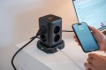 Brennenstuhl 1153560010 rozgałęziacz 2 m 8 x gniazdo sieciowe Wewnętrzna Czarny - 2981506