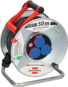 Brennenstuhl H05RR-F 3G1,5 Czarny 50 m