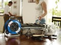 Brennenstuhl 1079180004 rozgałęziacz 15 m 4 x gniazdo sieciowe Zewnętrzna Czarny, Niebieski - 3037232