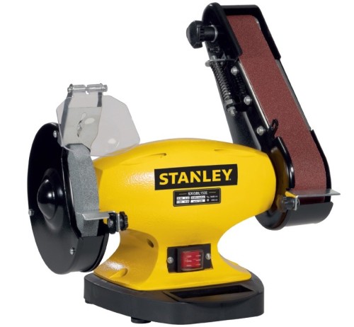 STANLEY SZLIFIERKA STOŁOWA 2W1 KAMIENIOWO TAŚMOWA SXGBL150E - 2981569