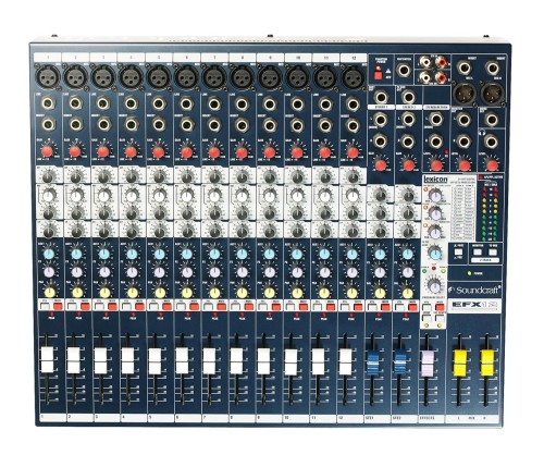 Soundcraft EFX12 - Analogowa konsoleta mikserska, procesor efektów - 2981648