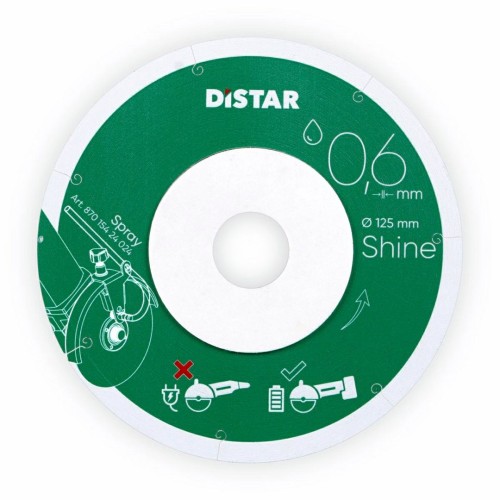 DISTAR TARCZA DIAMENTOWA SHINE 125 x 0,6 x 22,23mm - 3037394