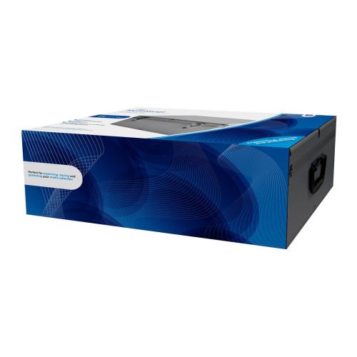 MediaRange BOX77 opakowania na płyty CD Obudowa pudełkowa 500 dysków Srebrny - 2981750
