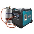 Könner & Söhnen KS 5500iEG S agregat prądotwórczy 5000 W 13,5 l Gazu płynny (LPG), Benzynowy Kolor Aqua, Czarny - 3037520