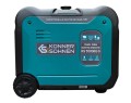 Könner & Söhnen KS 5500iEG S agregat prądotwórczy 5000 W 13,5 l Gazu płynny (LPG), Benzynowy Kolor Aqua, Czarny - 3037516