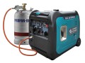 Könner & Söhnen KS 5500iEG S agregat prądotwórczy 5000 W 13,5 l Gazu płynny (LPG), Benzynowy Kolor Aqua, Czarny - 3037513
