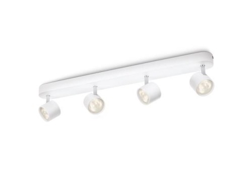 Philips Dimmable LED Sufitowy/ścienny reflektor punktowy Star 4 x - 3038080