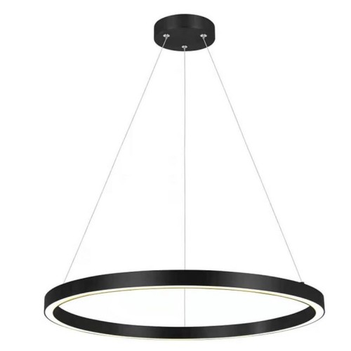 LED lampa wisząca MIDWAY 60CM czarna III - 2985390