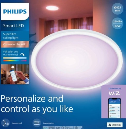 PHI WFB SUPERSLIM 22W 827-65 RGB CT - 3038107