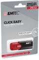 Emtec Click Easy pamięć USB 256 GB USB Typu-A 3.2 Gen 1 (3.1 Gen 1) Czarny, Czerwony - 3038227