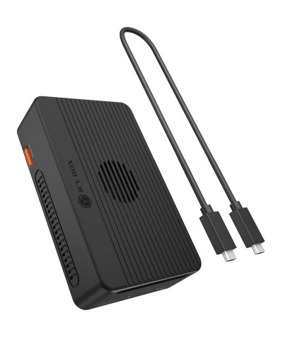 ICY BOX Heart RAID 2818 Przewodowa USB4 Czarny - 3038371