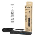 CLUB3D CSV-2555 stacja dokująca Przewodowa Czarny - 3038377