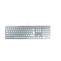 CHERRY KC 6000C FOR MAC klawiatura Uniwersalne USB QWERTZ Niemiecki Srebrny - 3038450