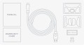 Dark Project DPP_Novus_BG myszka Gaming Oburęczny RF Wireless + USB Type-C Optyczny 26000 DPI - 3038746