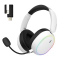Słuchawki dla graczy Hator Phoenix 2 Wireless bezprzewodowe białe - 2988189