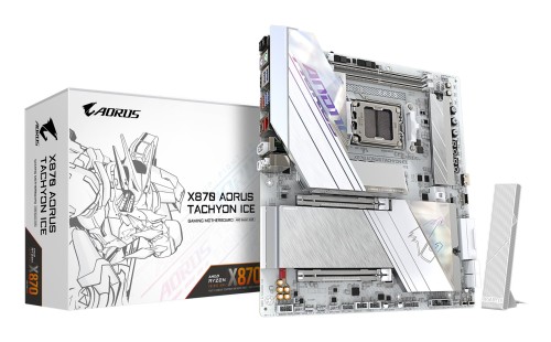 GIGABYTE X870 AORUS TACHYON ICE AMD X870 Gniazdo AM5 Rozszerzone ATX - 3039509