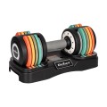 REBEL ACTIVE HANTLE ŻELIWNE REGULOWANE AUTOMATYCZNIE, ZESTAW 2X10 KG, SKOK CO 1KG RBA2335 - 3025580