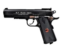 Pistolet wiatrówka BRUNI 816 US Combat kal. 4,5 mm BB, 20-strzałowy CO-2, do 17J