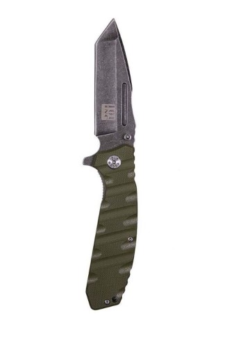 Nóż Stealth Stonewashed Tanto 101 INC Green - 3039812