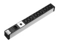 Rittal DK 7240.201 rozgałęziacz 9 x gniazdo sieciowe Wewnętrzna - 3039994