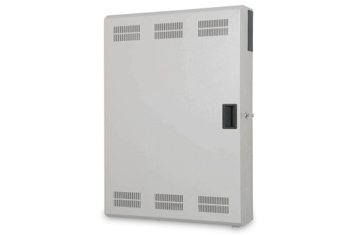Digitus Szafa sieciowa wisząca SLIM 19" 3U rack 600x200, drzwi pełne, szary, niedzielona, złożona, 100kg - 3040186