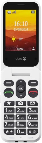 Doro Leva L30 7,11 cm (2.8") 142,7 g Czarny, Biały Telefon funkcjonalny - 3040351