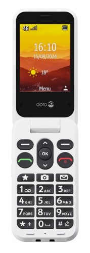 Doro Leva L20 7,11 cm (2.8") 132 g Czerwony, Biały Telefon funkcjonalny - 3040491