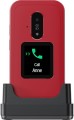 Doro Leva E30 7,11 cm (2.8") 142,7 g Czerwony, Biały Telefon funkcjonalny - 3040505